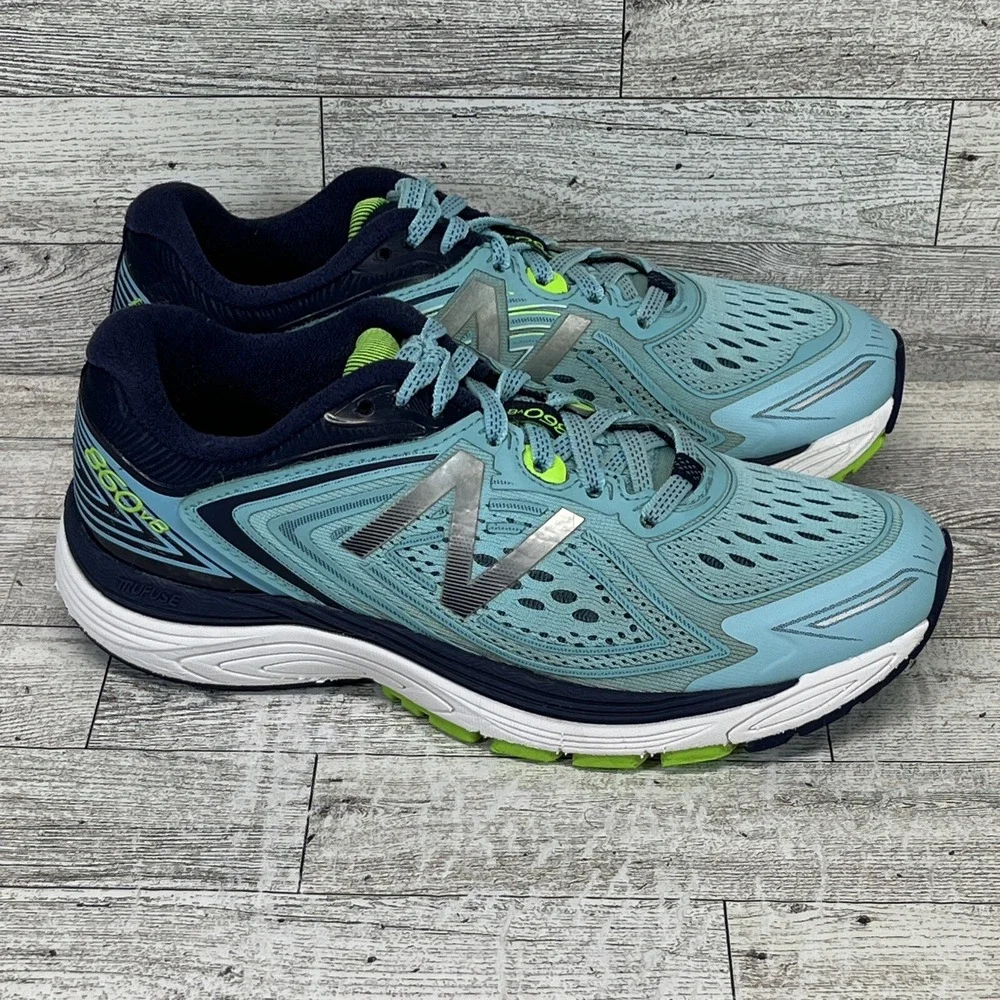 New Balance 860v8 Blue Aqua Running‎ Shoes W860BN8 Women Size 6